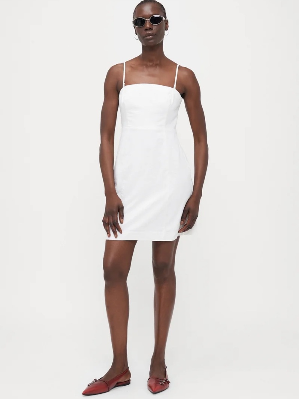 Gap Linen Blend Mini Dress
